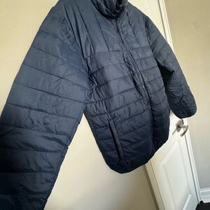 Swiss Tech Men's Dark Blue Puffer Jacket